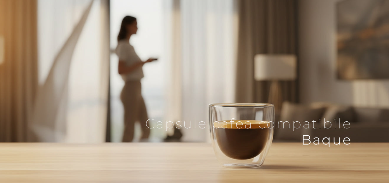 Capsule compatibile BAQUE – cafea pentru toate sistemele de capsule