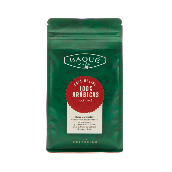 Cafea 100% Arabica BAQUE, gust fin si aromat, ambalaj 250 g
