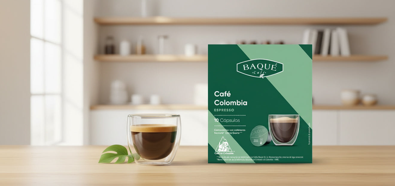 Capsule Café Colombia BAQUE compatibile Nescafé® Dolce Gusto®