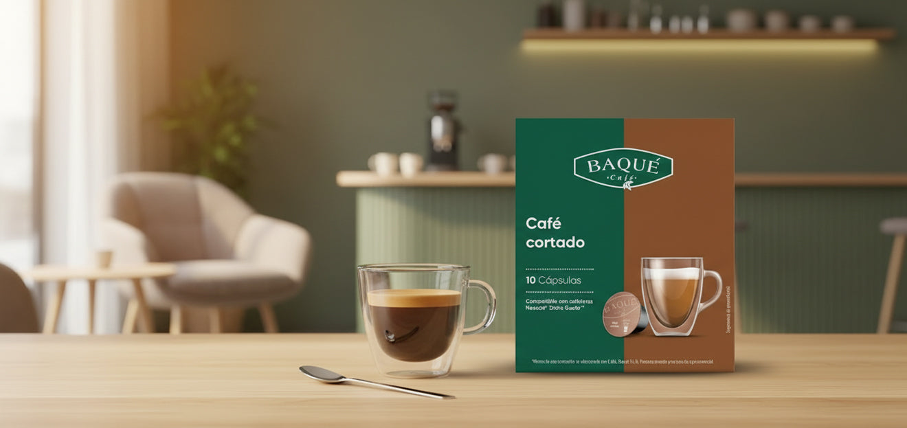 Capsule Café Cortado BAQUE compatibile Nescafé® Dolce Gusto®
