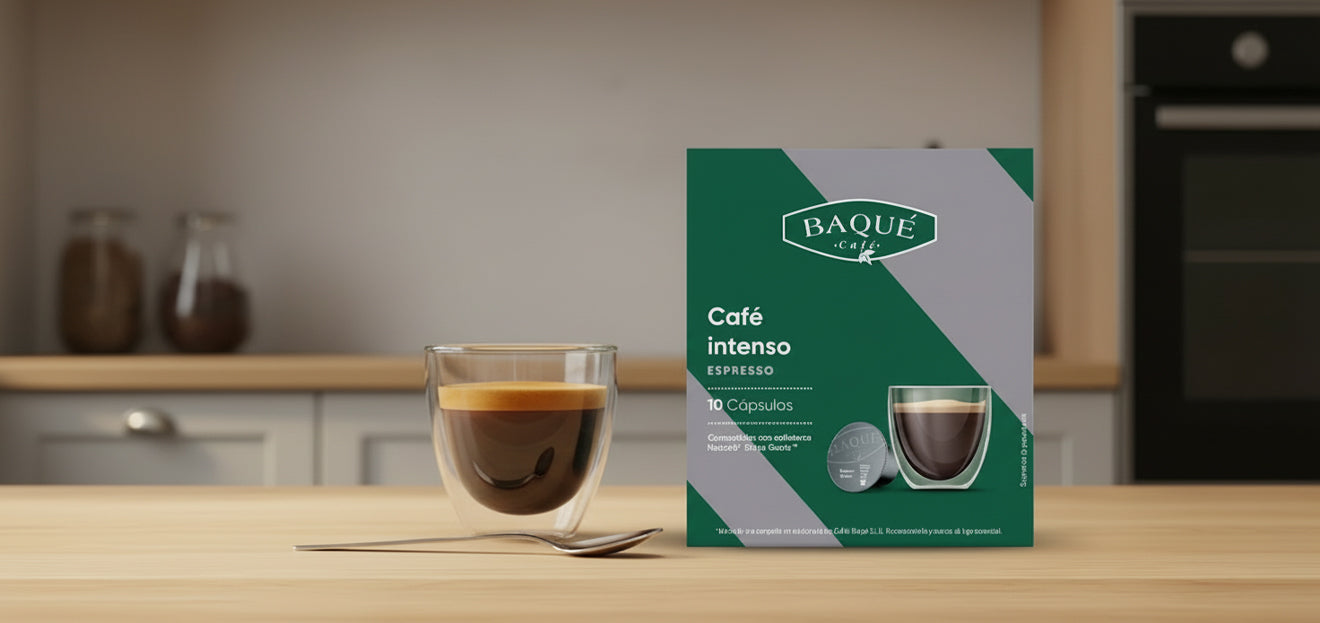 Capsule Cafe Intenso BAQUE compatibile Nescafé® Dolce Gusto®