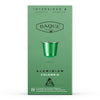 Ambalaj față capsule de cafea Baque Colombia, compatibile cu sistemul Nespresso