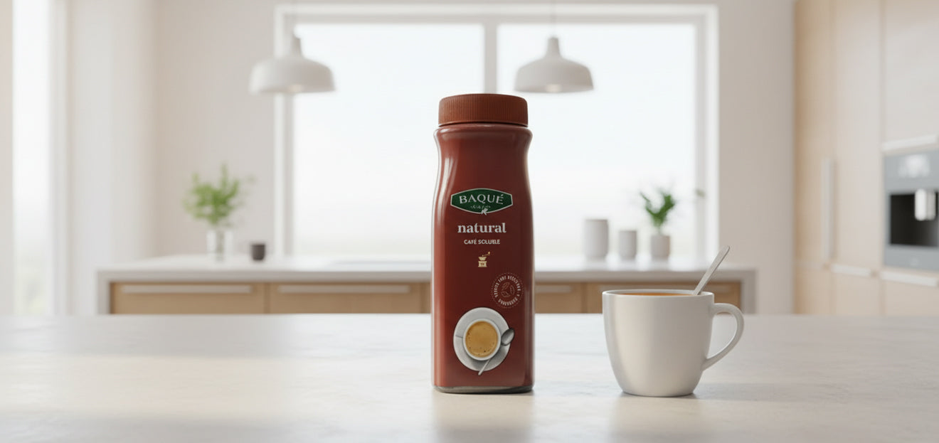 Cafea instant Natural 100% Arabica BAQUE