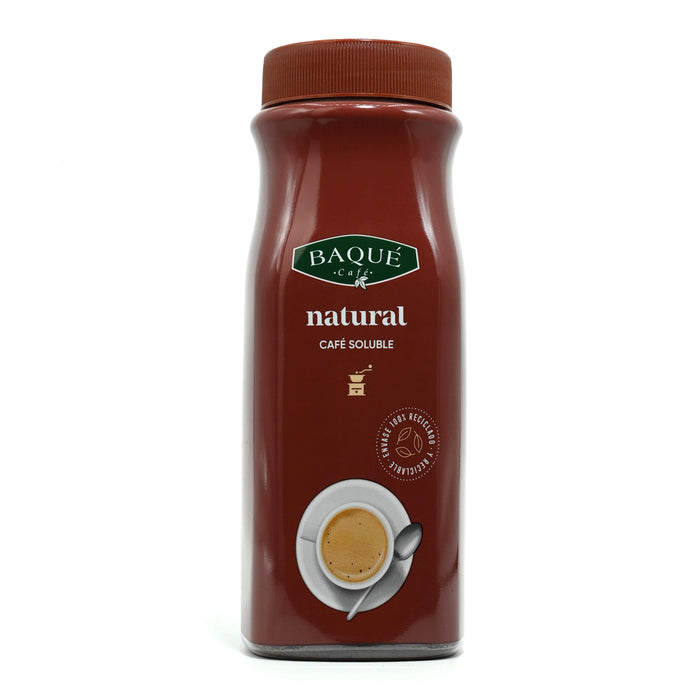 Cafea instant 100% Arabica BAQUE Natural, ambalaj 200 g