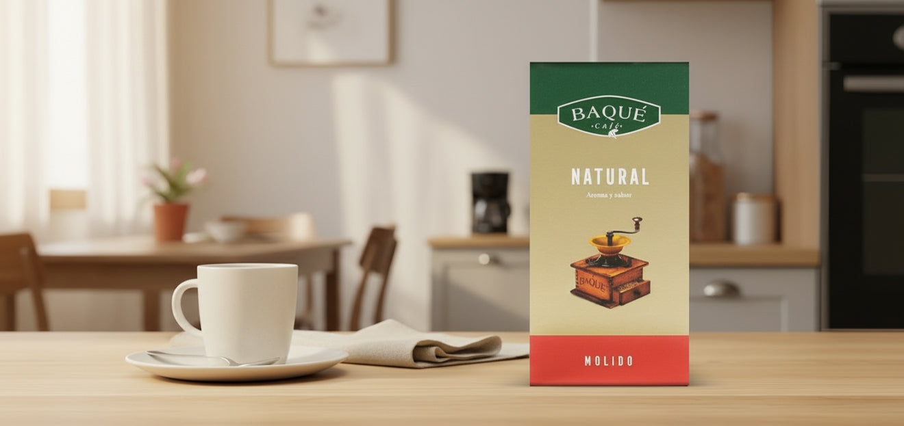 Cafea macinata Natural BAQUE