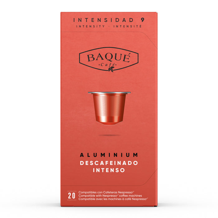 Capsule de cafea Baque Descafeinado Intenso - Compatibile Nespresso