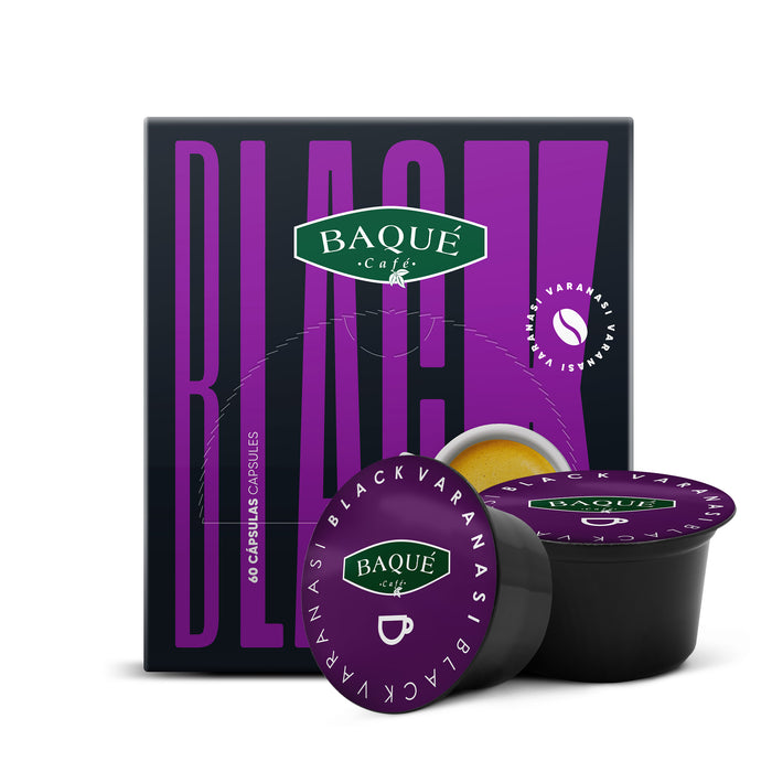 Capsule cafea intense 10/10 Black Varanasi compatibile Lavazza Blue 