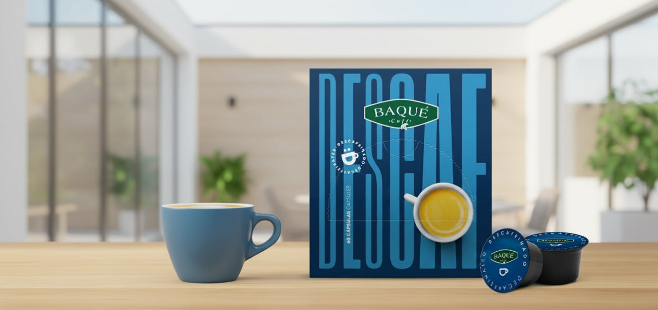 Capsule Descafeinado BAQUE compatibile Lavazza Blue®