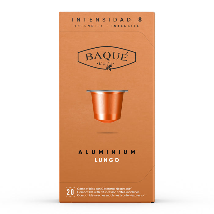 Ambalaj față capsule de cafea Baque Lungo