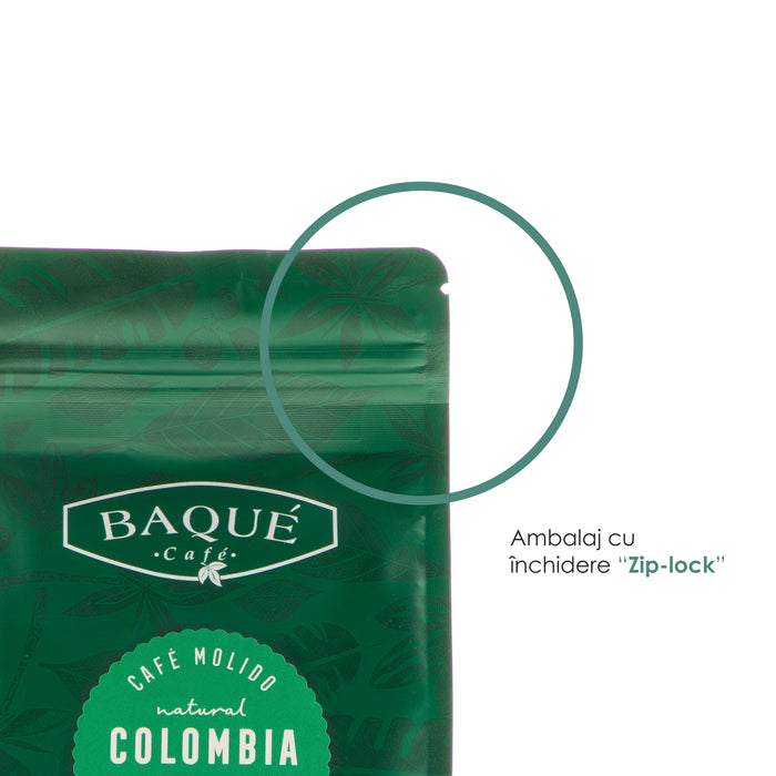 Colombia Baque ambalaj cu inchidere Zip-lock