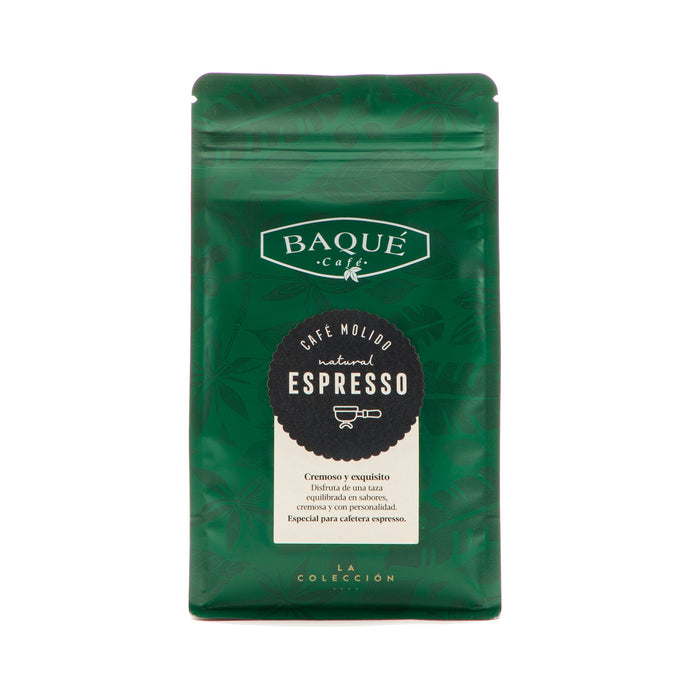 Cafea BAQUE Espresso, macinare pentru espresso, ambalaj 250 g