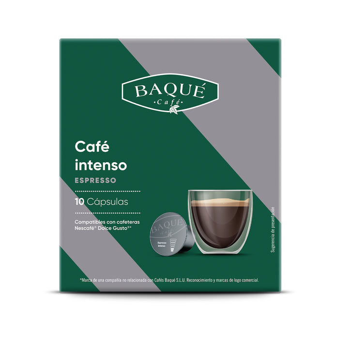 Capsule Espresso Intenso BAQUE compatibile Nescafé® Dolce Gusto®